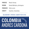 Dessert Oasis - Colombia Andrés Cardona — Luna Azul | Black Honey